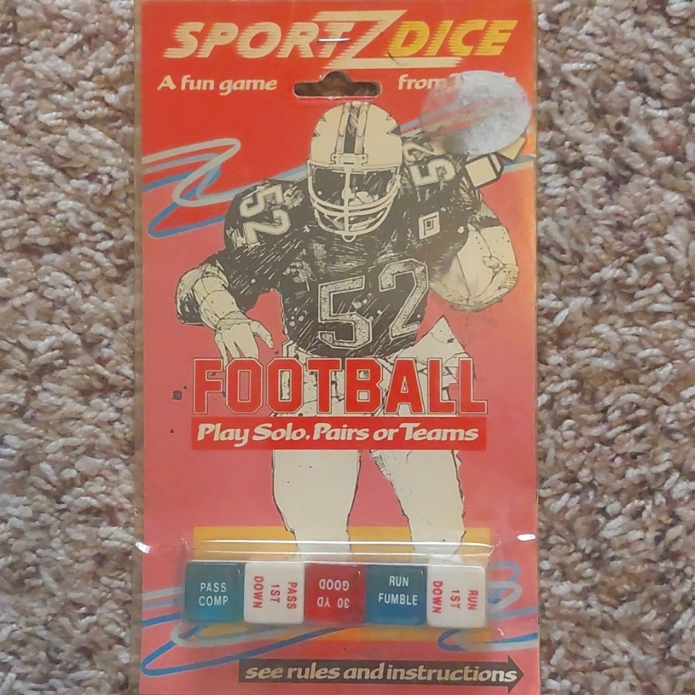 Football dice game - NWT